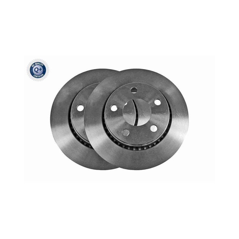 VAICO V10-80065 2 St&uuml;ck Bremsscheiben Q+, Erstausr&uuml;sterqualit&auml;t f&uuml;r AUDI SEAT SKODA VW
