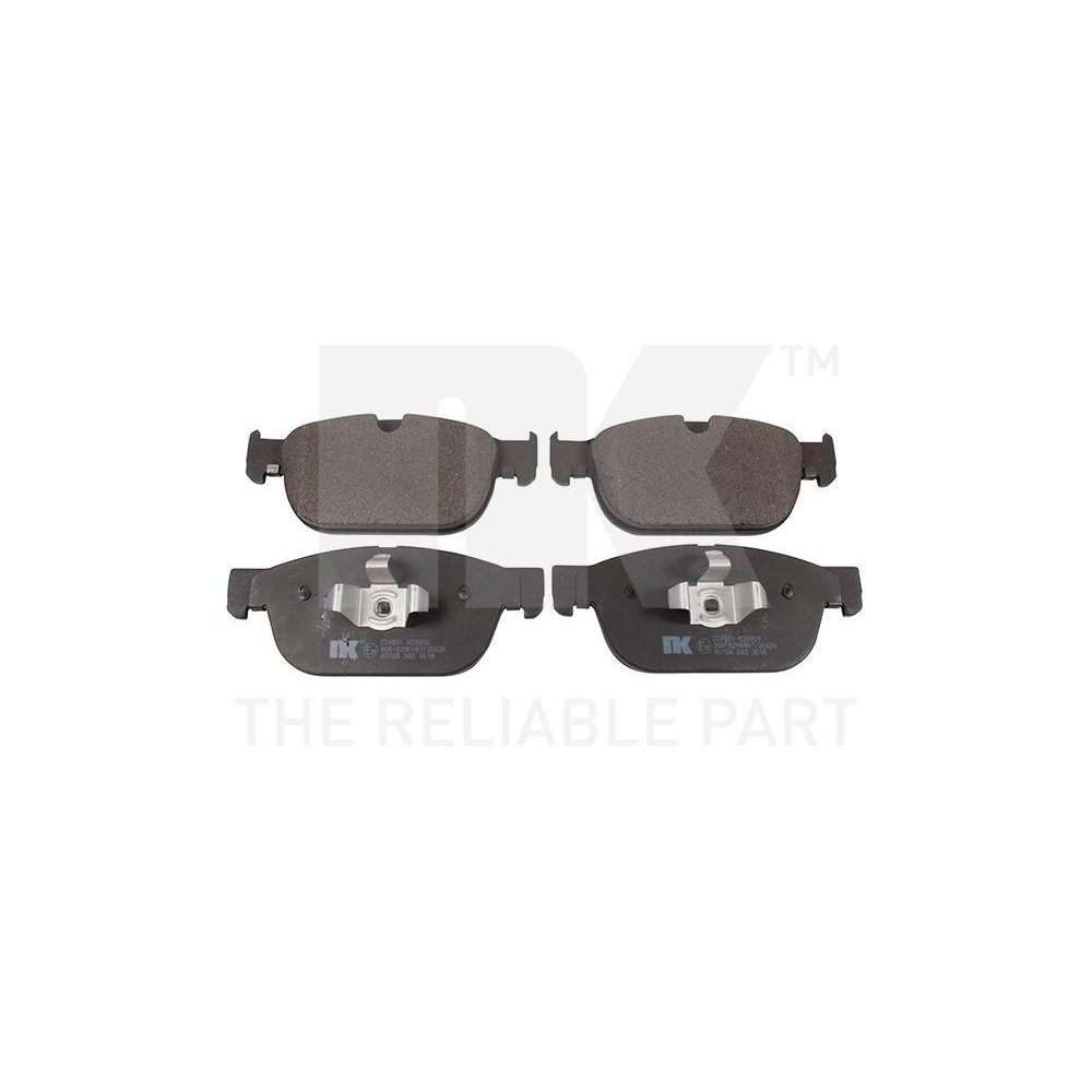 Bremsbelagsatz, Scheibenbremse NK 224831 f&uuml;r VOLVO, Vorderachse