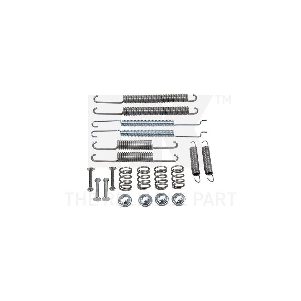 Zubeh&ouml;rsatz, Bremsbacken NK 7947681 f&uuml;r AUDI SEAT SKODA VW, Hinterachse