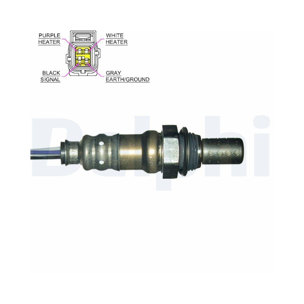 DELPHI ES20228-12B1 Lambdasonde für CHRYSLER DODGE JEEP, nach Katalysator, vorne