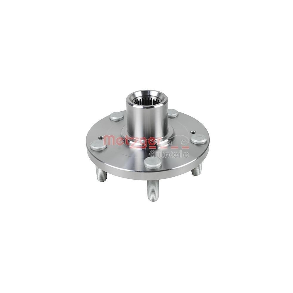 Radnabe METZGER N 1073 f&uuml;r HYUNDAI KIA, Vorderachse links, Vorderachse rechts