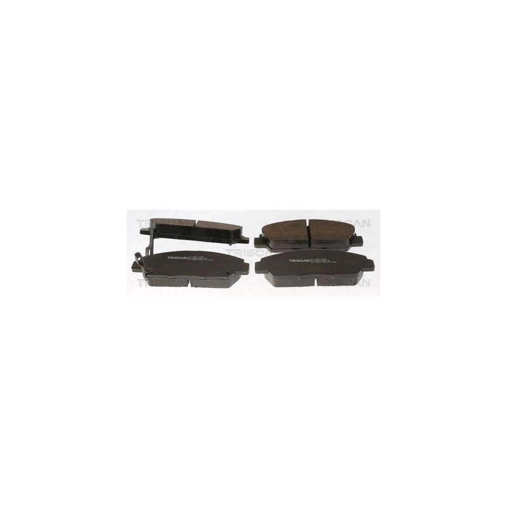 Bremsbelagsatz, Scheibenbremse TRISCAN 8110 17008 f&uuml;r HONDA ROVER, Vorderachse