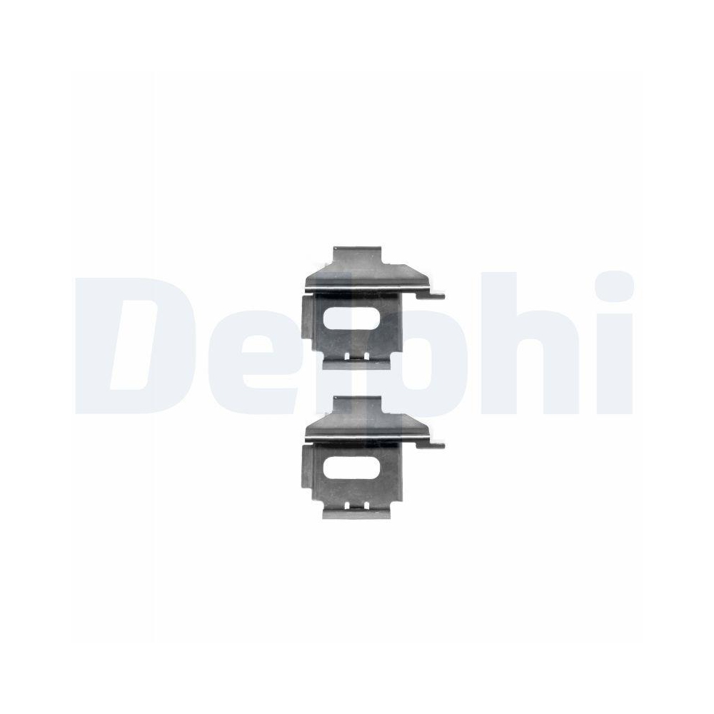 DELPHI LX0370 Zubeh&ouml;rsatz, Scheibenbremsbelag f&uuml;r MERCEDES-BENZ, Hinterachse