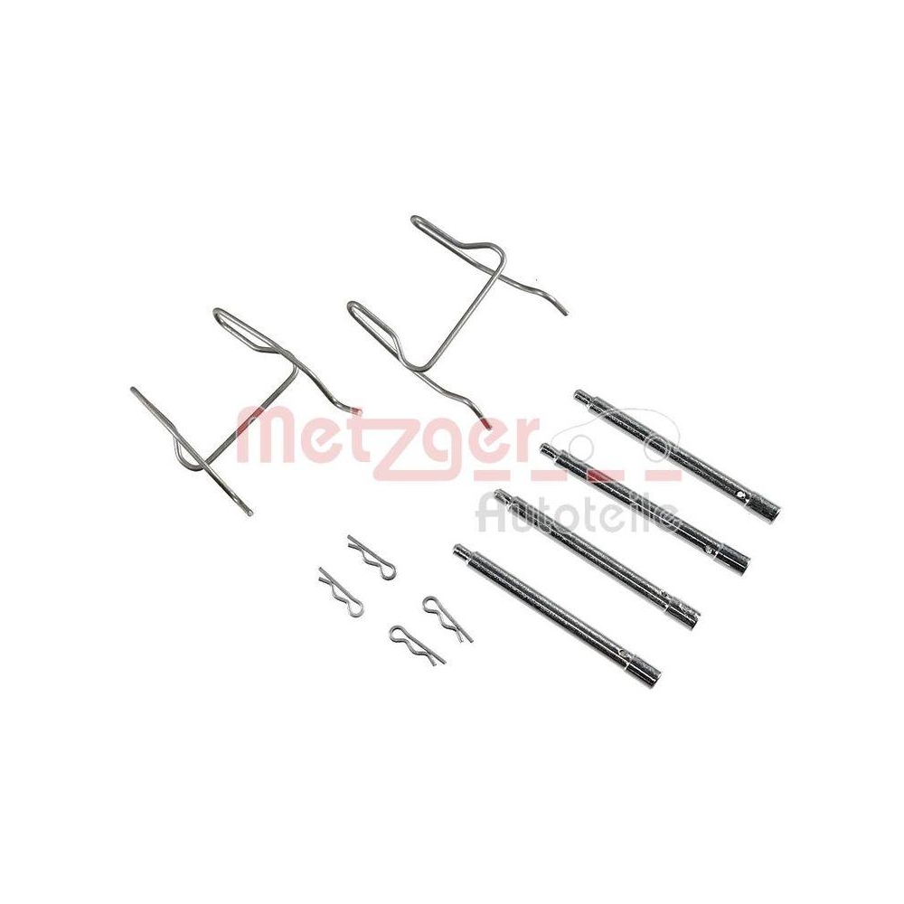 Zubeh&ouml;rsatz, Scheibenbremsbelag METZGER 109-1149 f&uuml;r PEUGEOT, Hinterachse