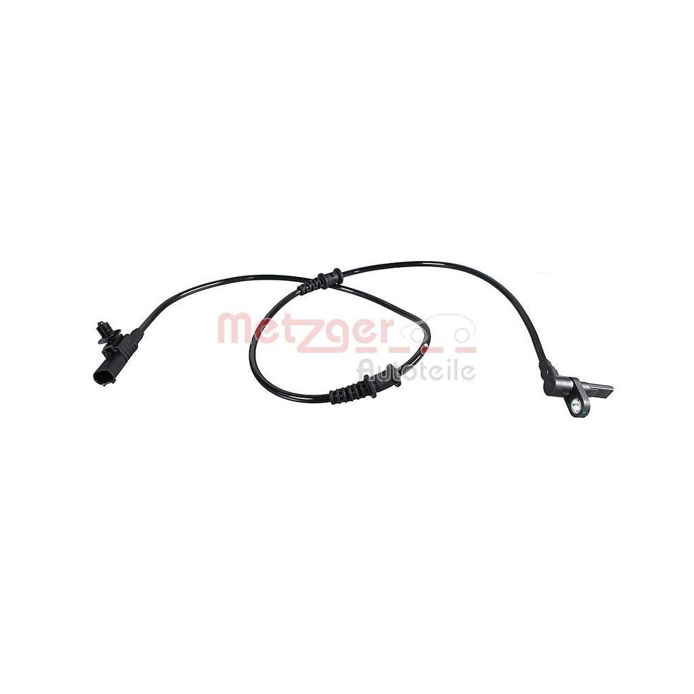 Sensor, Raddrehzahl METZGER 0900193 f&uuml;r MERCEDES-BENZ VW, Vorderachse links