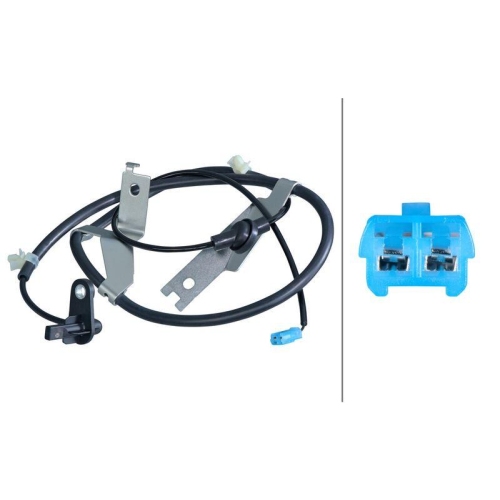 HELLA 6PU 358 418-101 Sensor, Raddrehzahl f&uuml;r OPEL SUZUKI, Hinterachse links