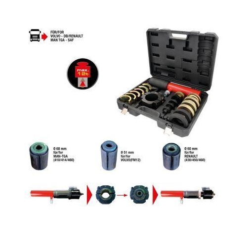 KS TOOLS Montagewerkzeugsatz, Silentlager 460.1705