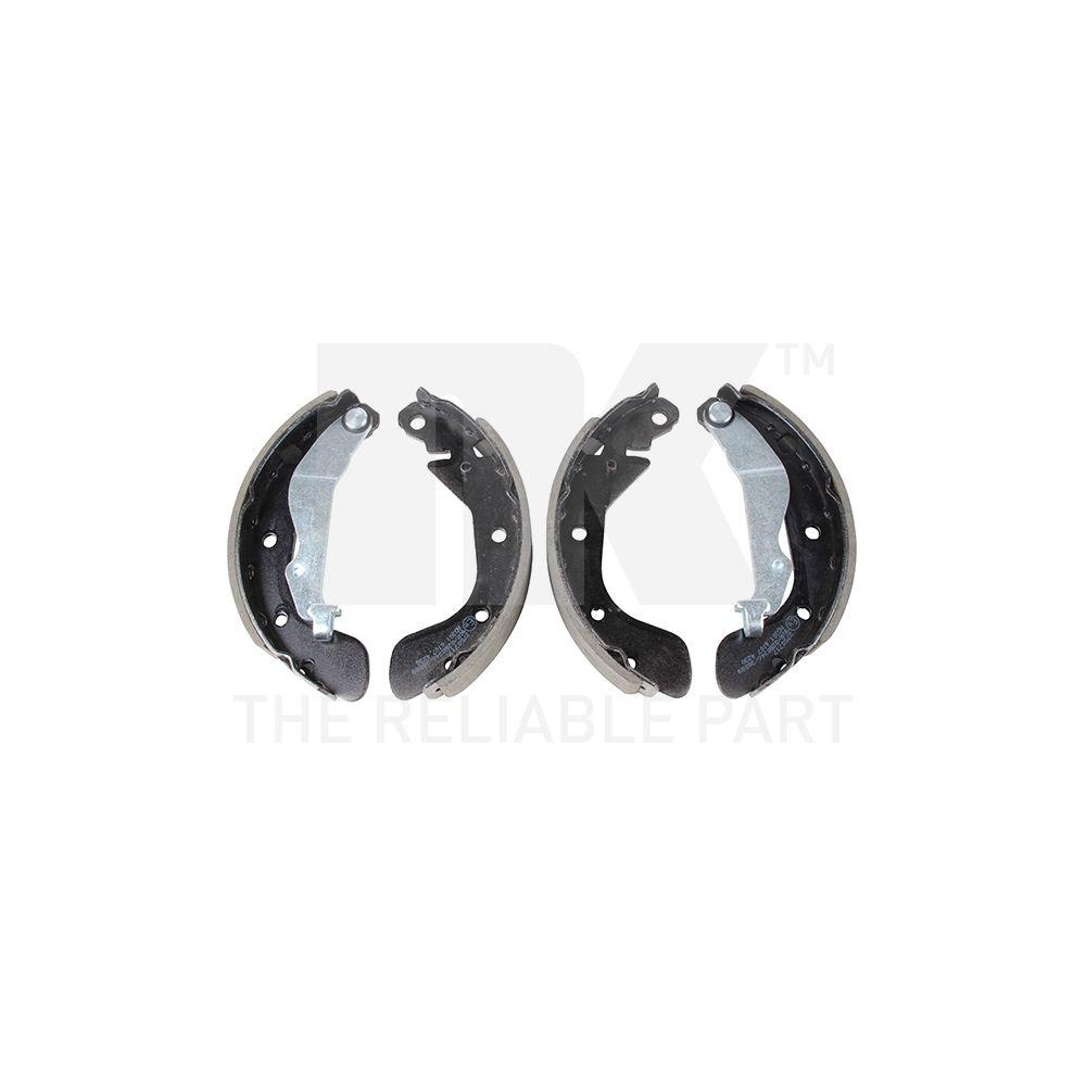Bremsbackensatz NK 2750717 f&uuml;r CHEVROLET DAEWOO, Hinterachse