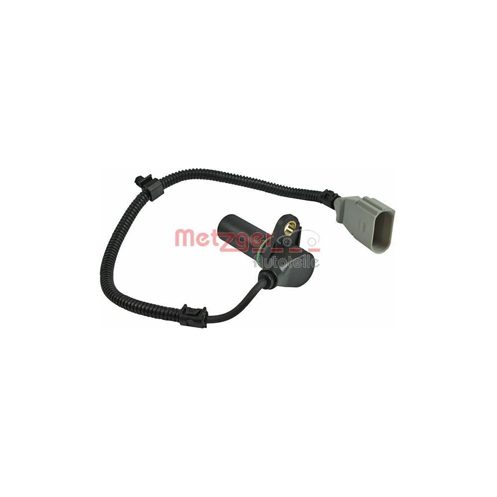 Impulsgeber, Kurbelwelle METZGER 0902314 ORIGINAL ERSATZTEIL f&uuml;r VW