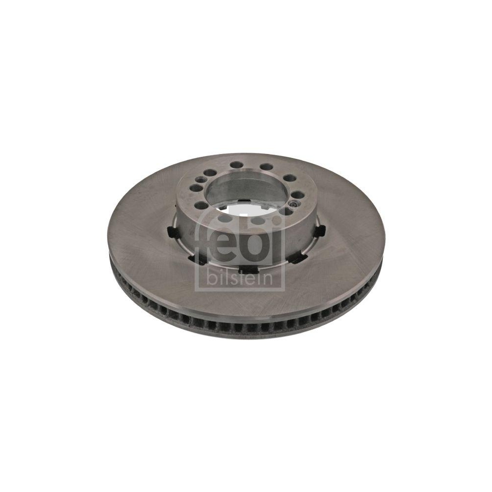 Bremsscheibe FEBI BILSTEIN 45581 f&uuml;r RENAULT TRUCKS, Vorderachse