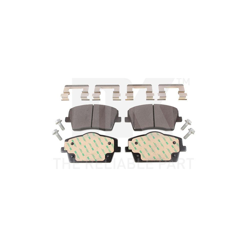 Bremsbelagsatz, Scheibenbremse NK 224835 f&uuml;r VOLVO, Vorderachse