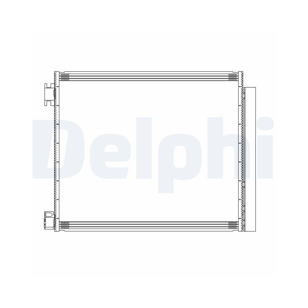 Kondensator, Klimaanlage DELPHI CF20313 für NISSAN RENAULT