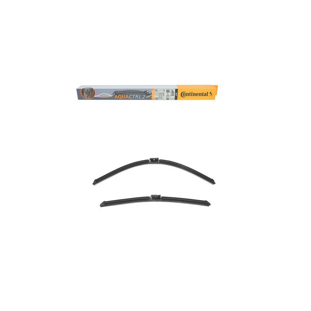 Wischblatt CONTINENTAL 2800011261280 AQUACTRL 2 SET für, vorne