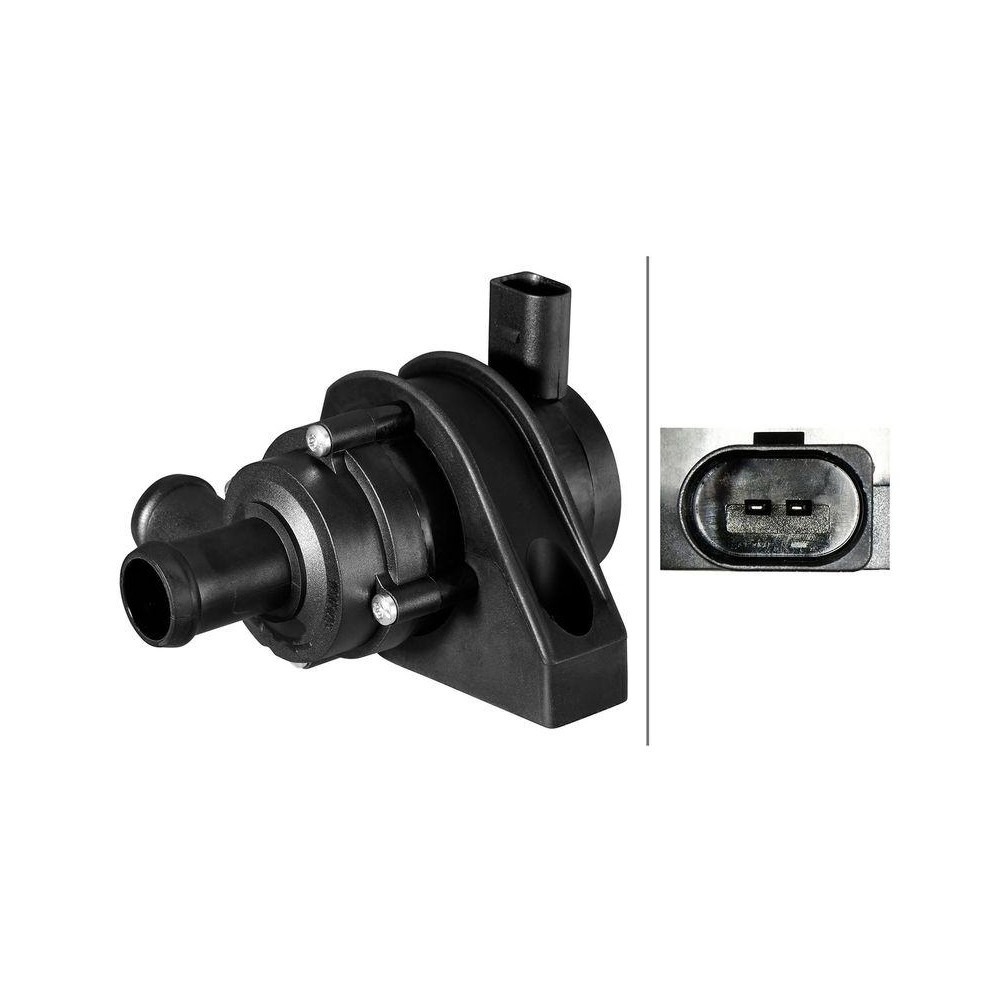 HELLA Zusatzwasserpumpe (K&uuml;hlwasserkreislauf) 8TW 358 304-601 f&uuml;r VW