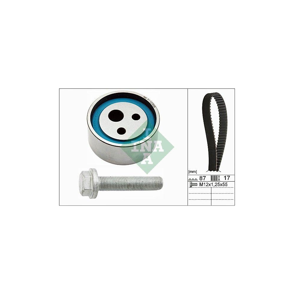 Zahnriemensatz INA 530 0182 10 f&uuml;r NISSAN RENAULT