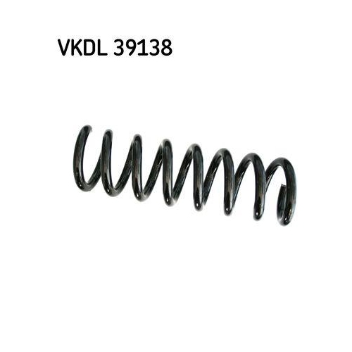 Fahrwerksfeder SKF VKDL 39138 f&uuml;r MERCEDES-BENZ, Hinterachse