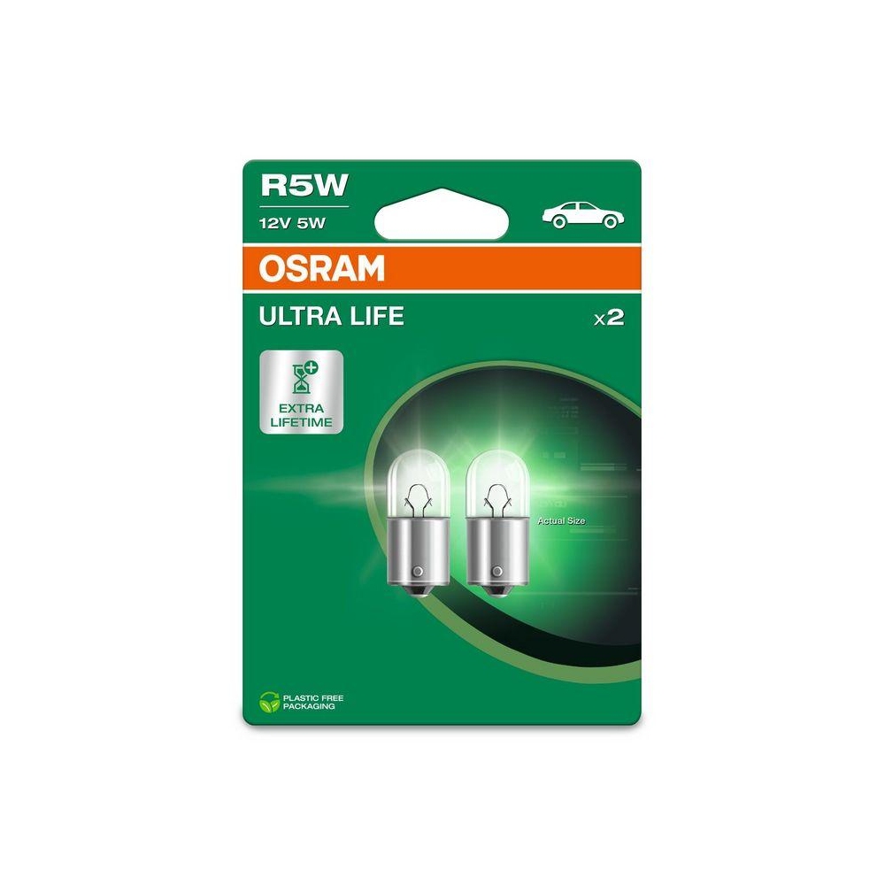 Glühlampe, Blinkleuchte ams-OSRAM 5007ULT-2BL ULTRA LIFE für, hinten, vorne