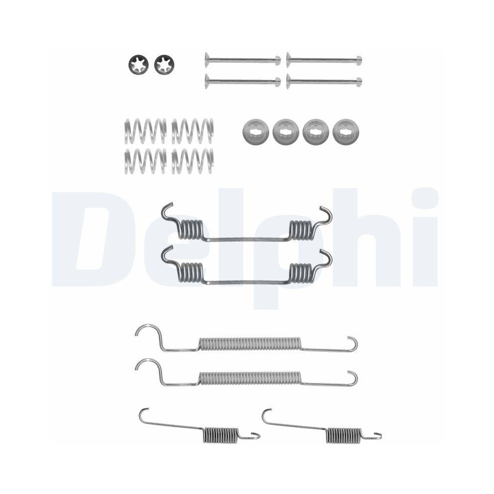 DELPHI LY1359 Zubeh&ouml;rsatz, Bremsbacken f&uuml;r, Hinterachse