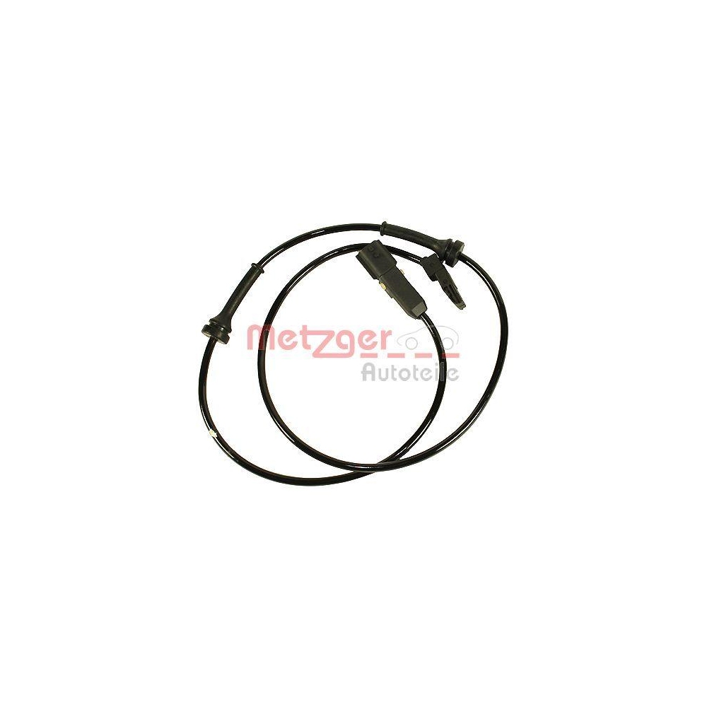 Sensor, Raddrehzahl METZGER 0900686 f&uuml;r RENAULT, Hinterachse links