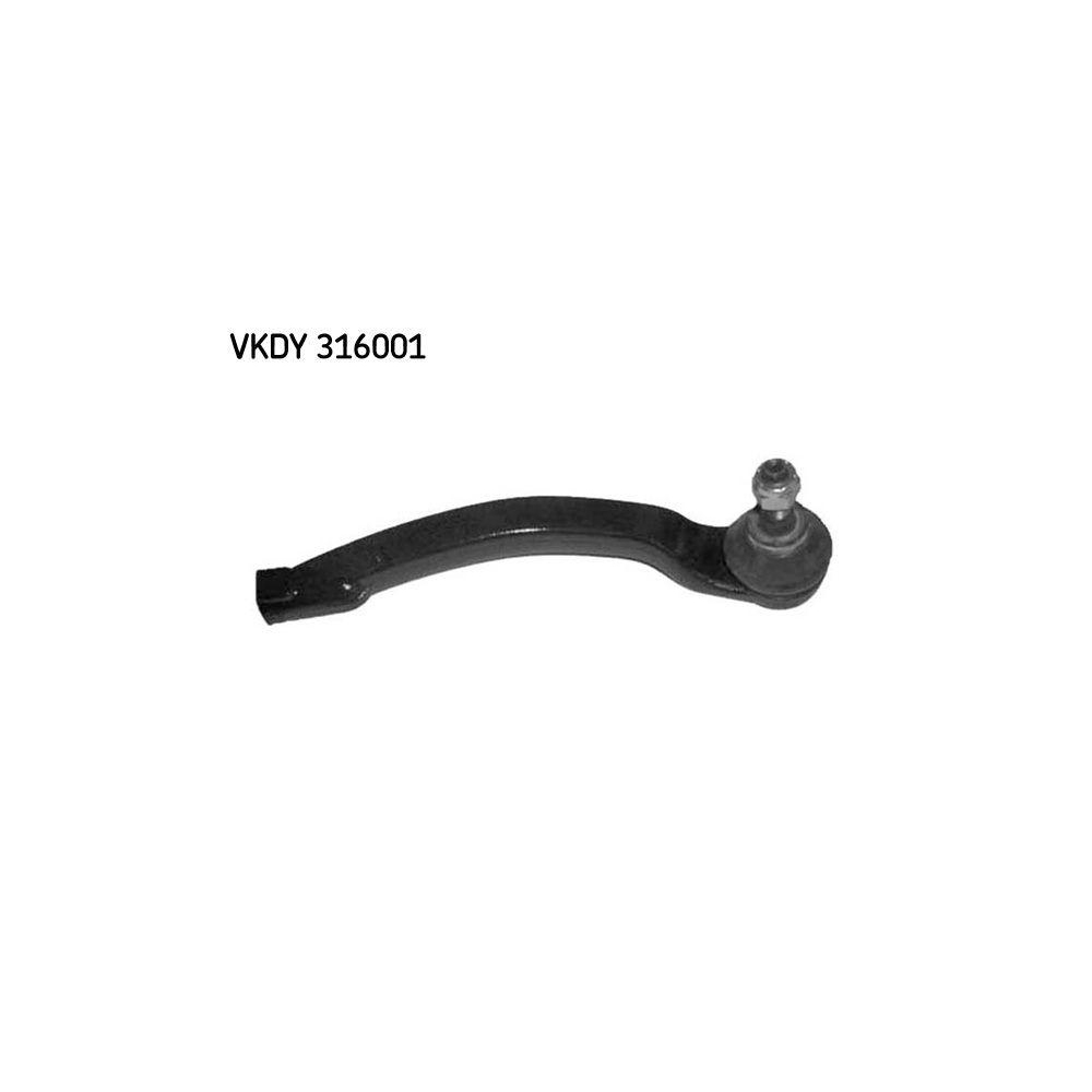 Spurstangenkopf SKF VKDY 316001 f&uuml;r RENAULT, Vorderachse rechts