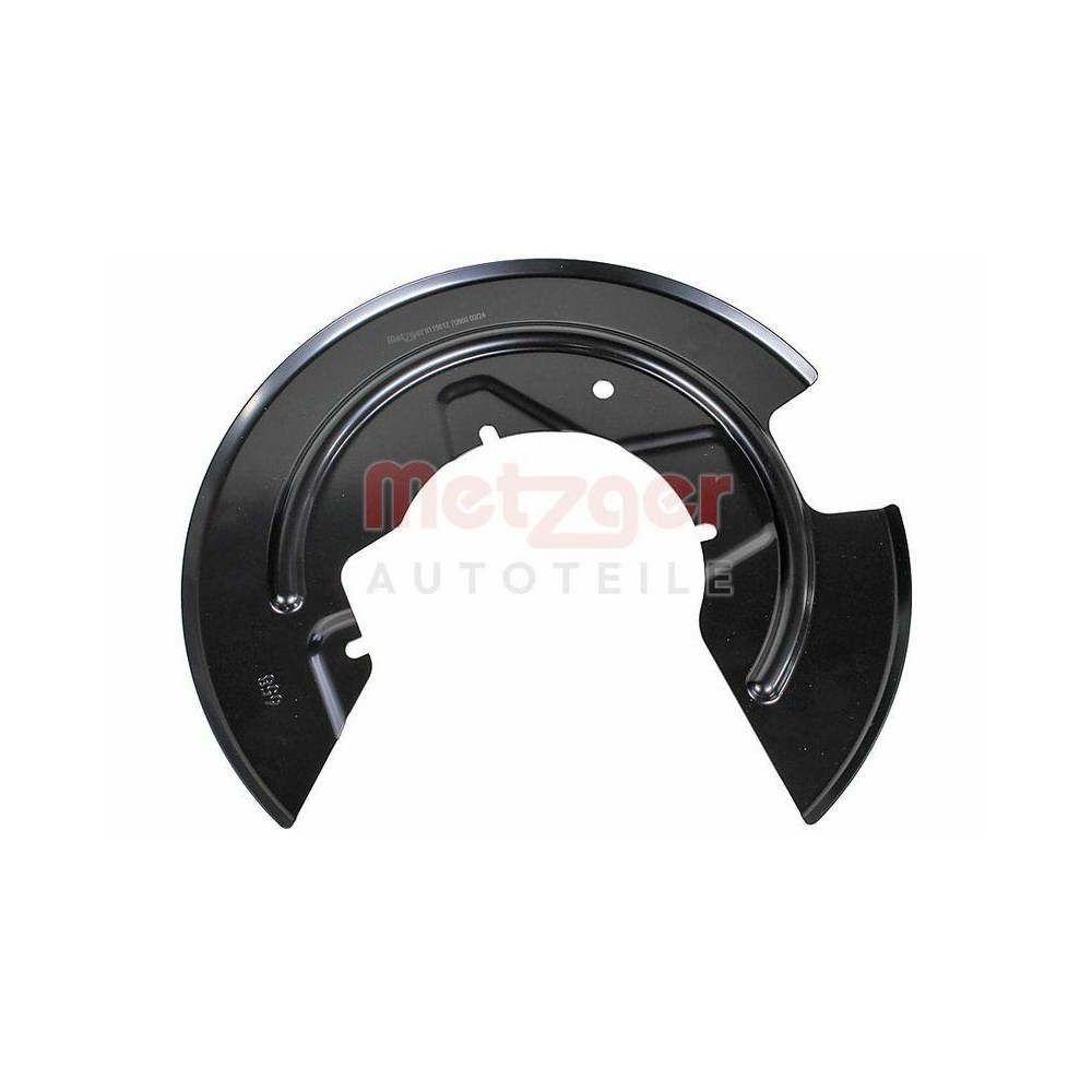 Spritzblech, Bremsscheibe METZGER AUTOTEILE 6115612 f&uuml;r RENAULT DACIA