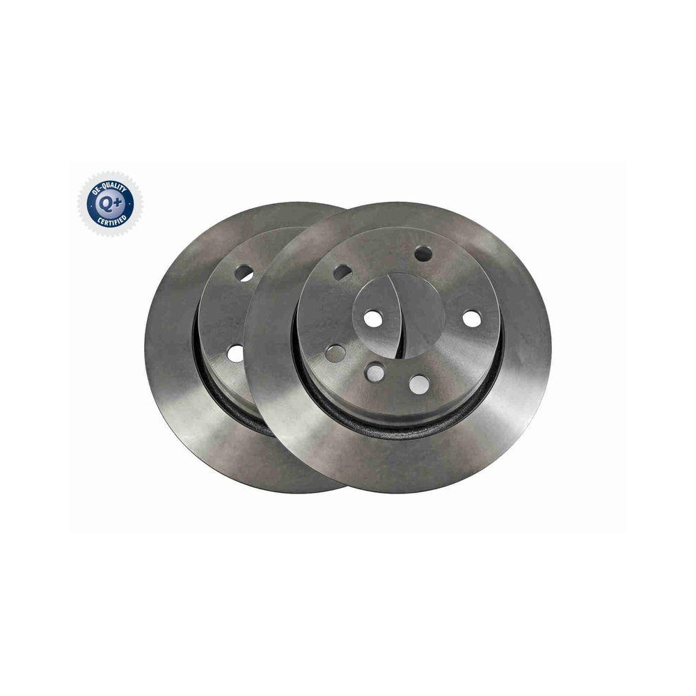 VAICO V20-80042 2 St&uuml;ck Bremsscheiben Q+, Erstausr&uuml;sterqualit&auml;t f&uuml;r BMW, Hinterachse
