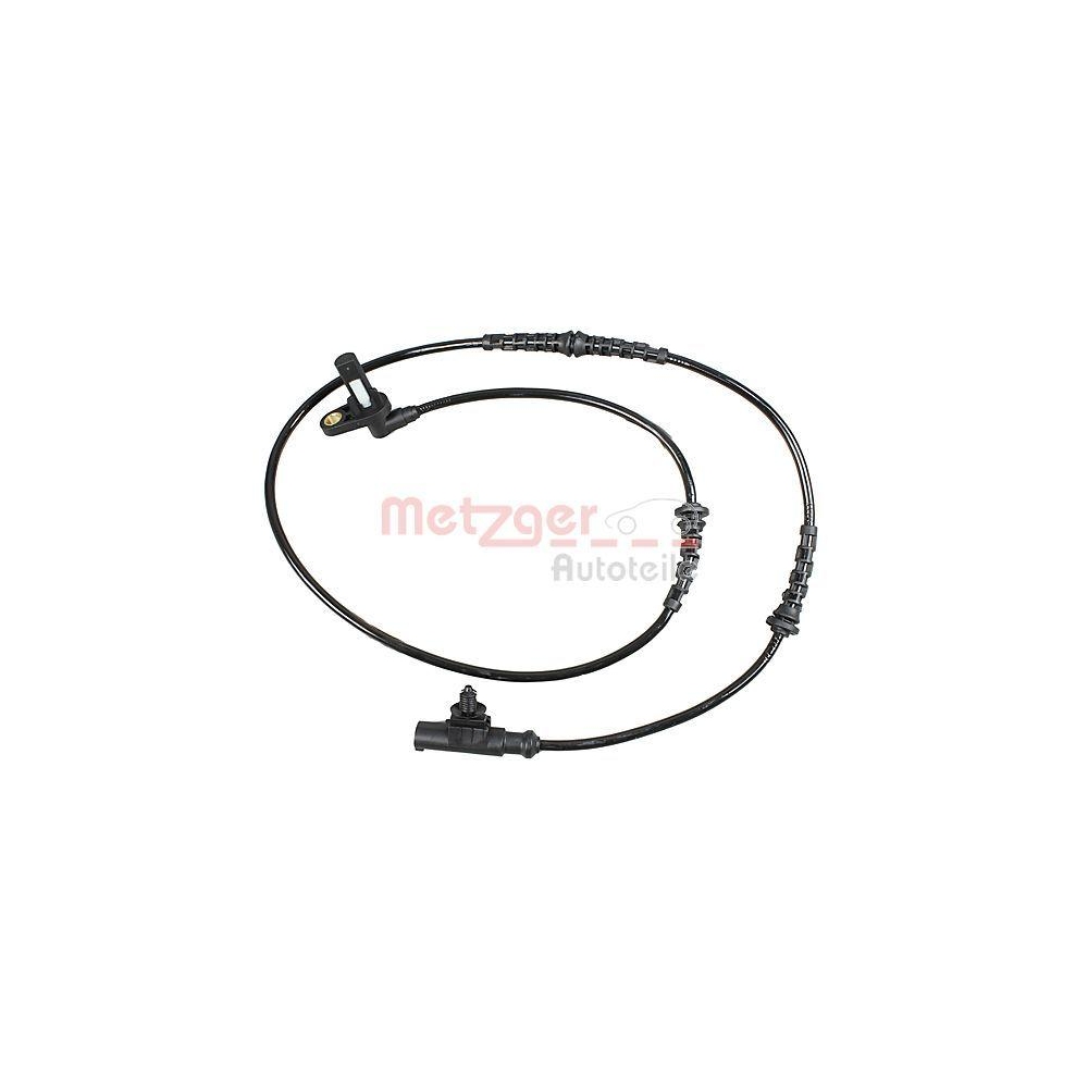 Sensor, Raddrehzahl METZGER 09001194 f&uuml;r LAND ROVER, Vorderachse links