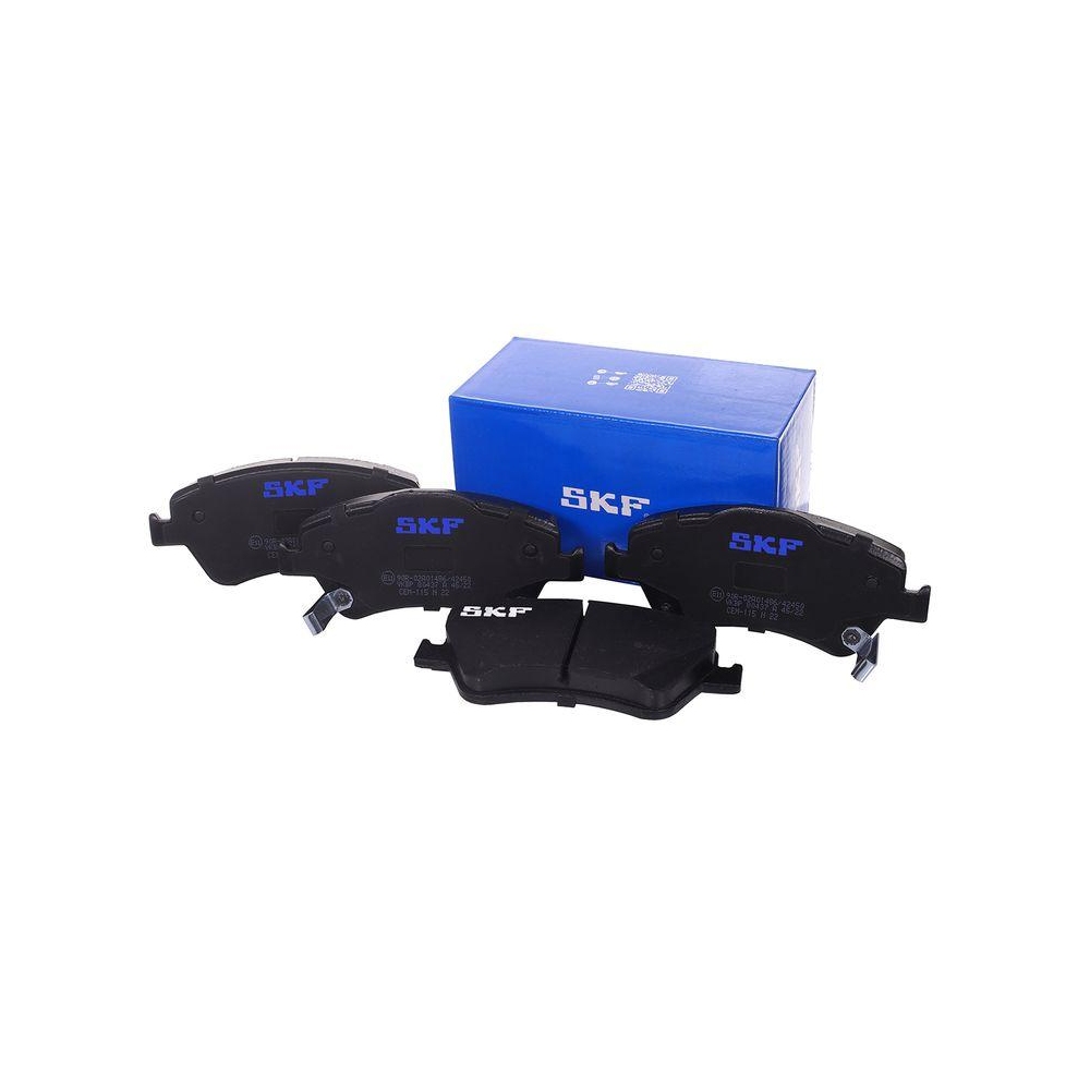 Bremsbelagsatz, Scheibenbremse SKF VKBP 80437 A f&uuml;r TOYOTA, Vorderachse