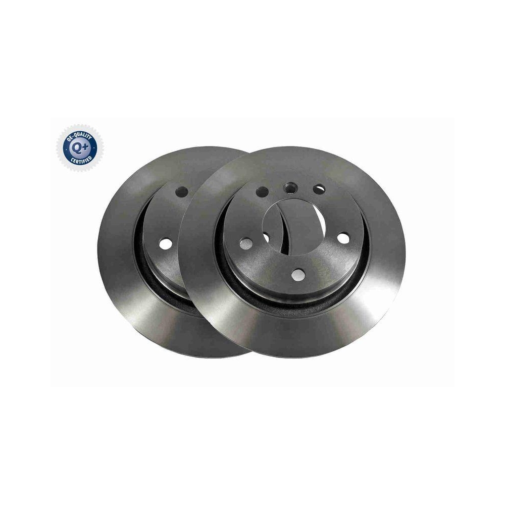 VAICO V20-80044 2 St&uuml;ck Bremsscheiben Q+, Erstausr&uuml;sterqualit&auml;t f&uuml;r BMW, Hinterachse