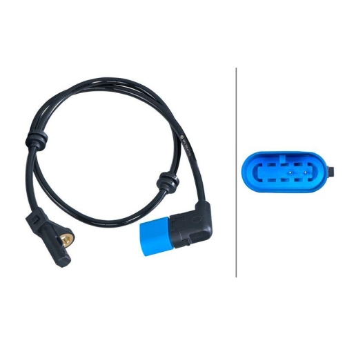 HELLA 6PU 358 417-101 Sensor, Raddrehzahl f&uuml;r MERCEDES-BENZ, Hinterachse links