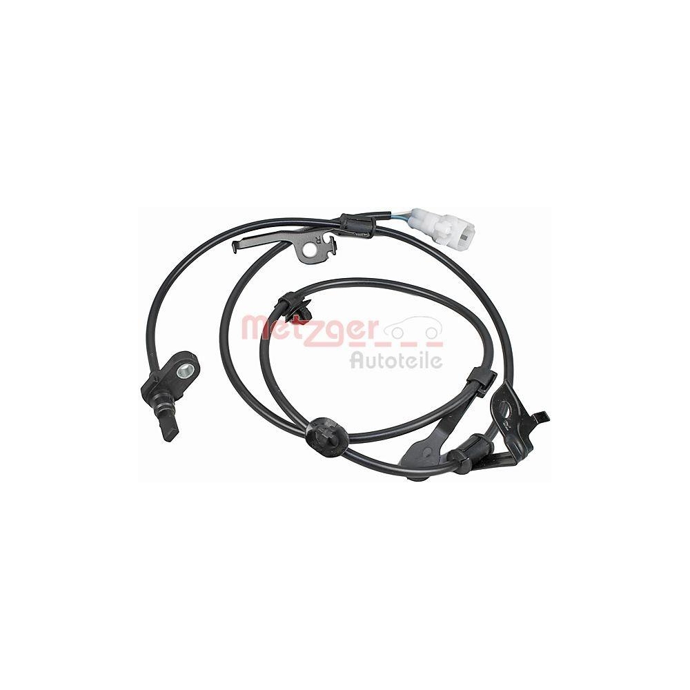 Sensor, Raddrehzahl METZGER 09001196 f&uuml;r TOYOTA, Vorderachse rechts
