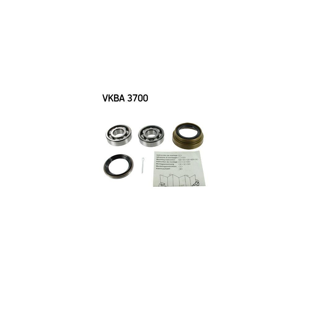 Radlagersatz SKF VKBA 3700 f&uuml;r DAIHATSU SUBARU, Vorderachse
