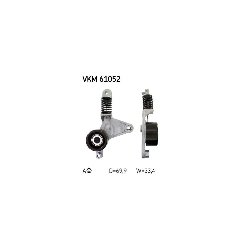 Riemenspanner, Keilrippenriemen SKF VKM 61052 f&uuml;r TOYOTA TOYOTA (FAW)