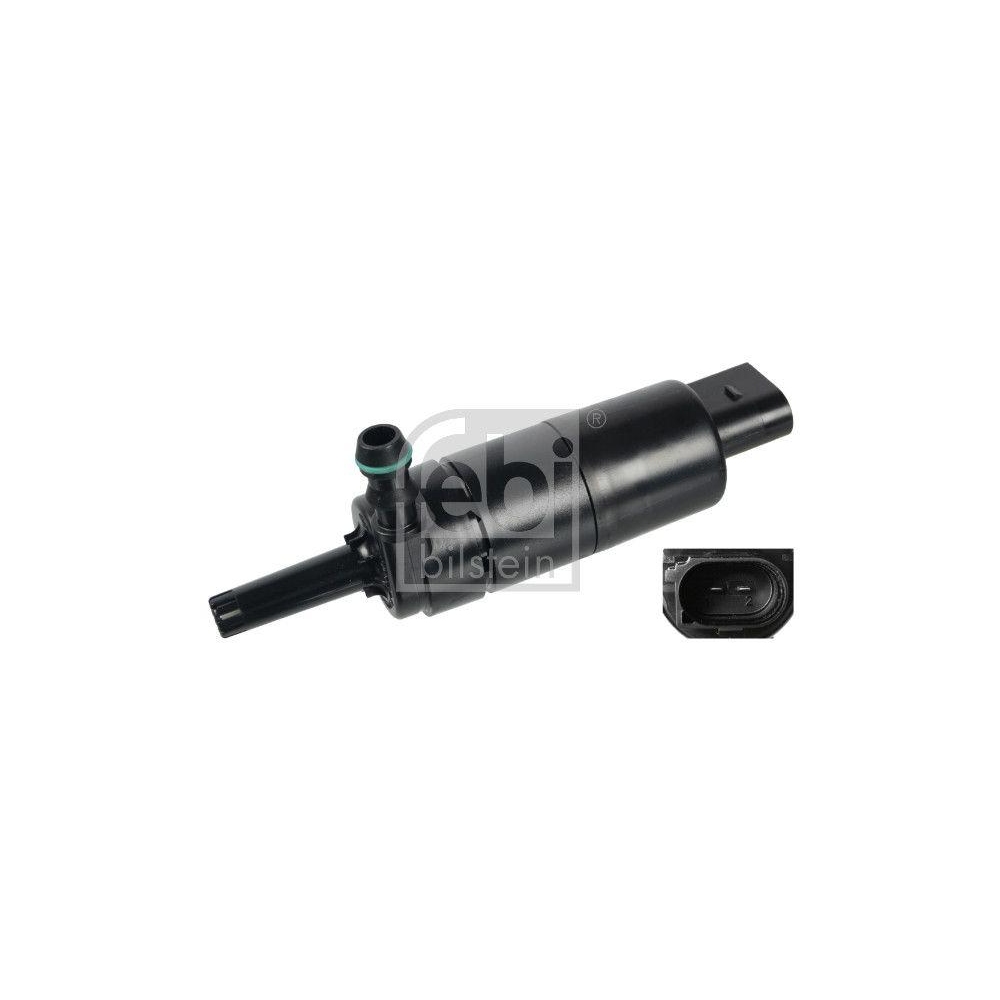 Waschwasserpumpe, Scheibenreinigung FEBI BILSTEIN 108945 für OPEL VAUXHALL