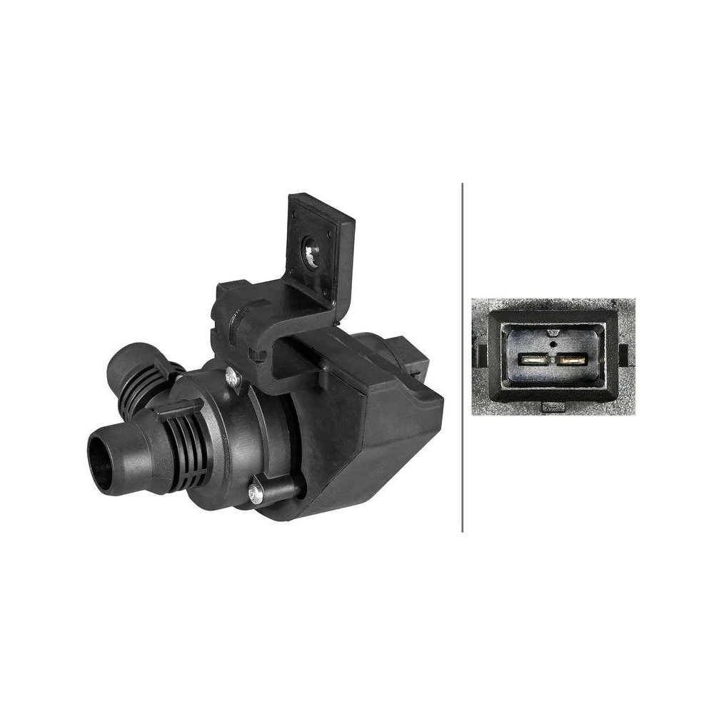 HELLA Zusatzwasserpumpe (K&uuml;hlwasserkreislauf) 8TW 358 304-661 f&uuml;r BMW