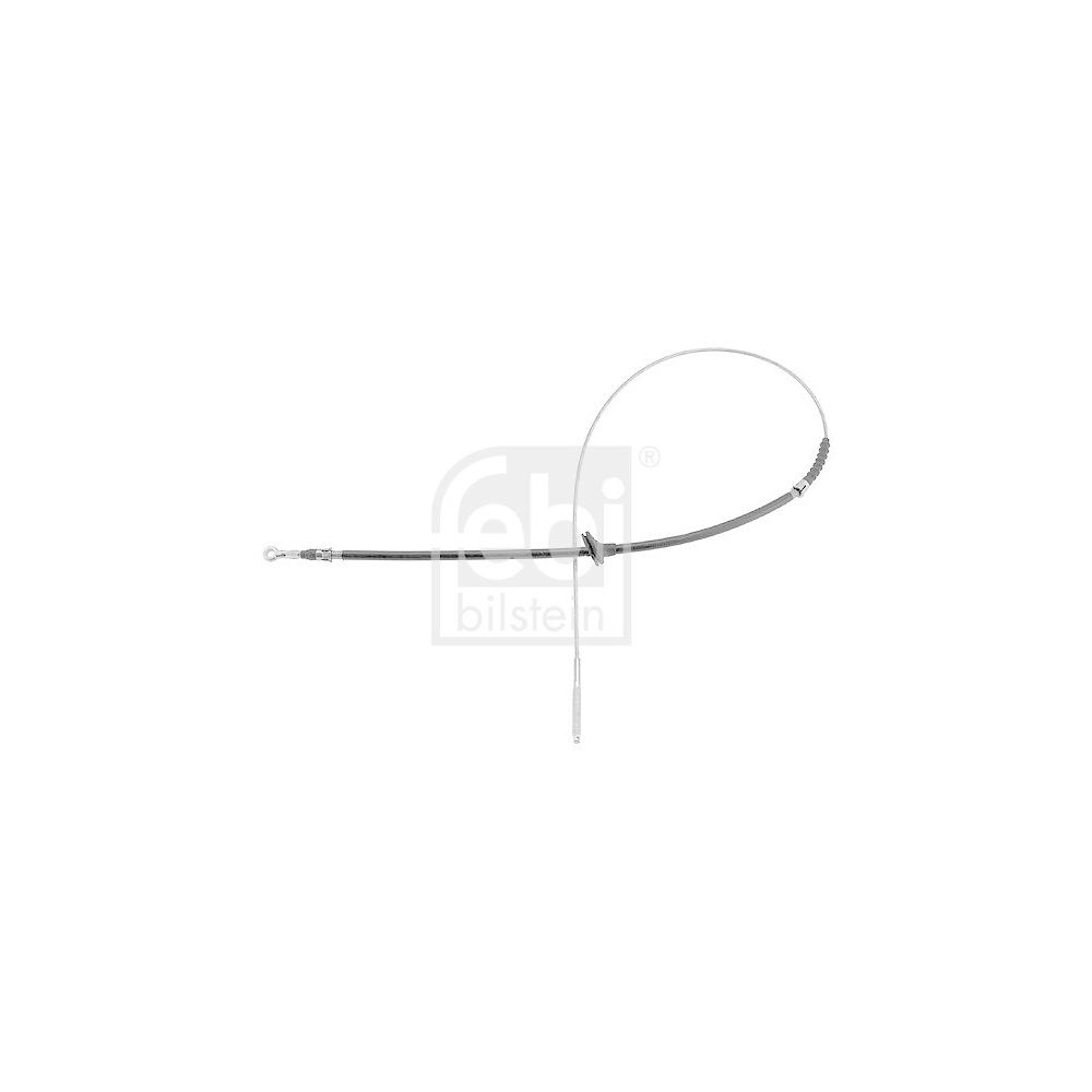 FEBI BILSTEIN Seilzug, Feststellbremse 17291 f&uuml;r MERCEDES-BENZ, vorne