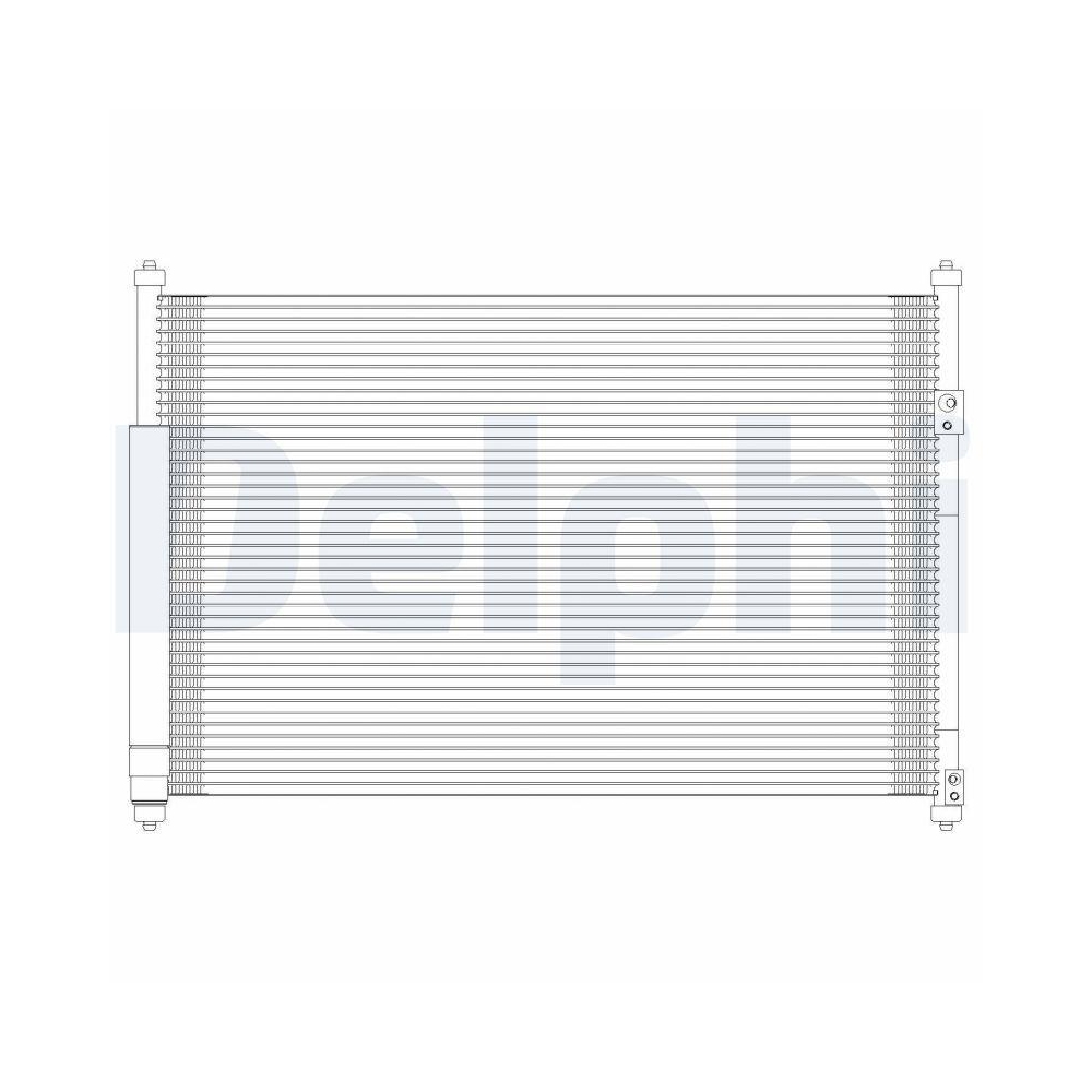 Kondensator, Klimaanlage DELPHI TSP0225623 für SUZUKI
