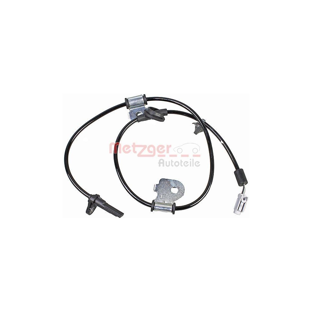 Sensor, Raddrehzahl METZGER 09001199 f&uuml;r SUBARU, Vorderachse links