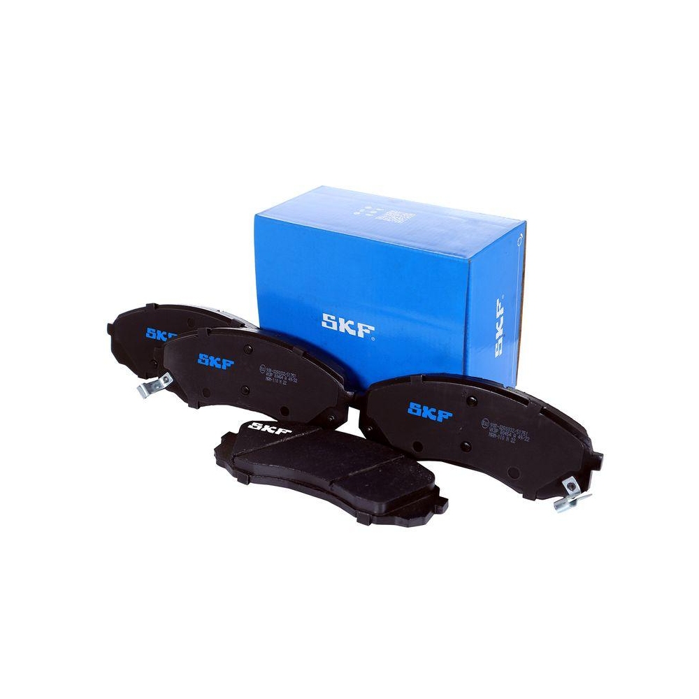 Bremsbelagsatz, Scheibenbremse SKF VKBP 80454 A f&uuml;r HYUNDAI KIA, Vorderachse