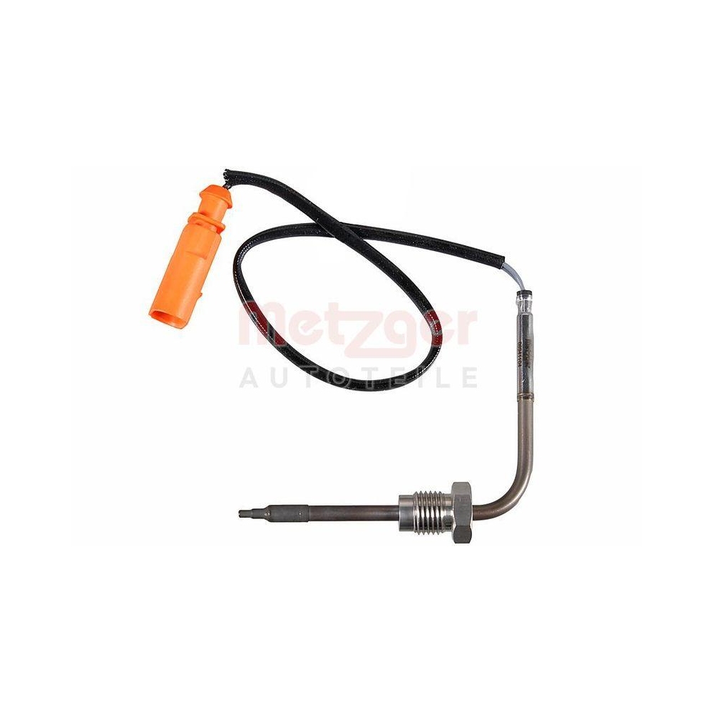 Sensor, Abgastemperatur METZGER 08941104 f&uuml;r AUDI, vor Vorkatalysator
