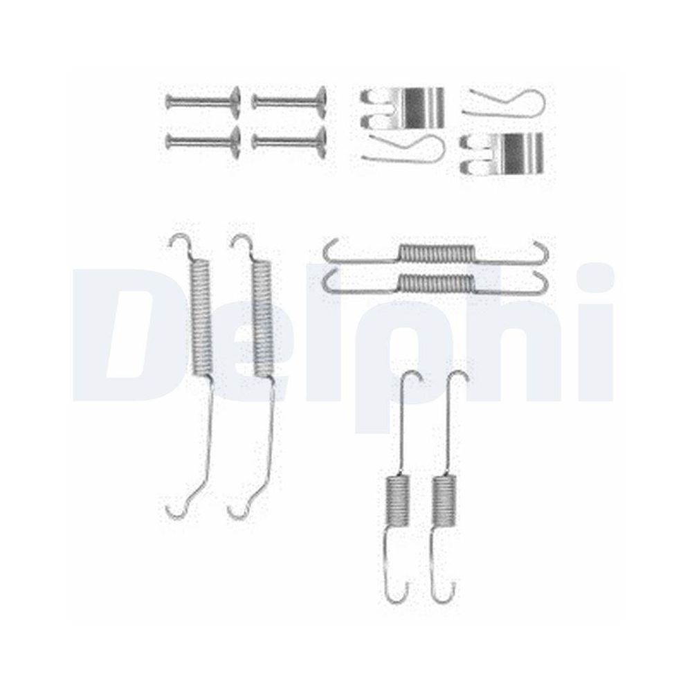 DELPHI LY1368 Zubeh&ouml;rsatz, Bremsbacken f&uuml;r, Hinterachse