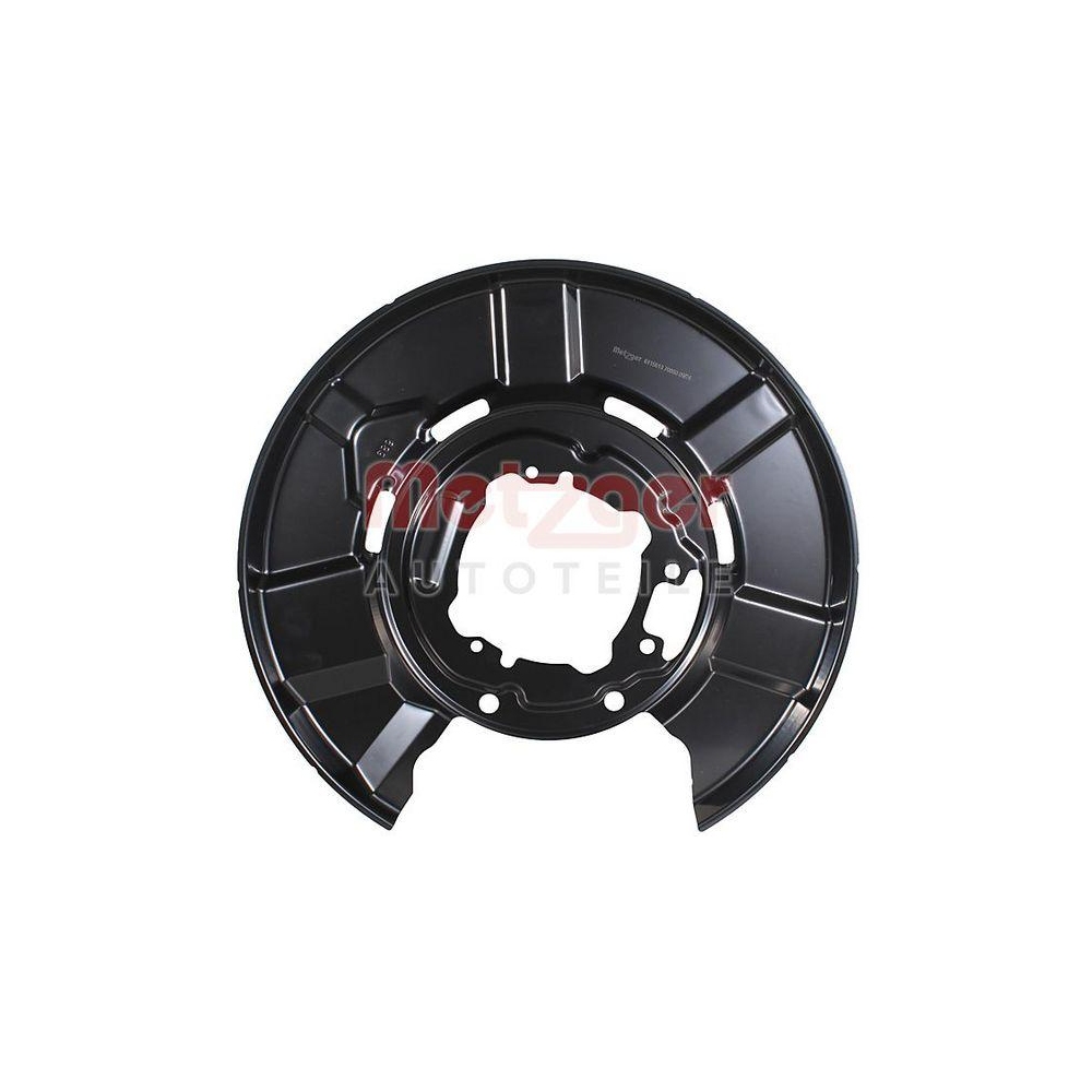 Spritzblech, Bremsscheibe METZGER AUTOTEILE 6115613 für BMW, Hinterachse links