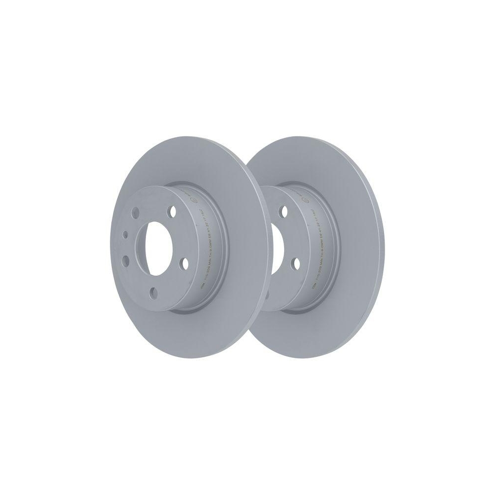 Bremsscheibe ATE 24.0110-0209.1 f&uuml;r FIAT, Hinterachse