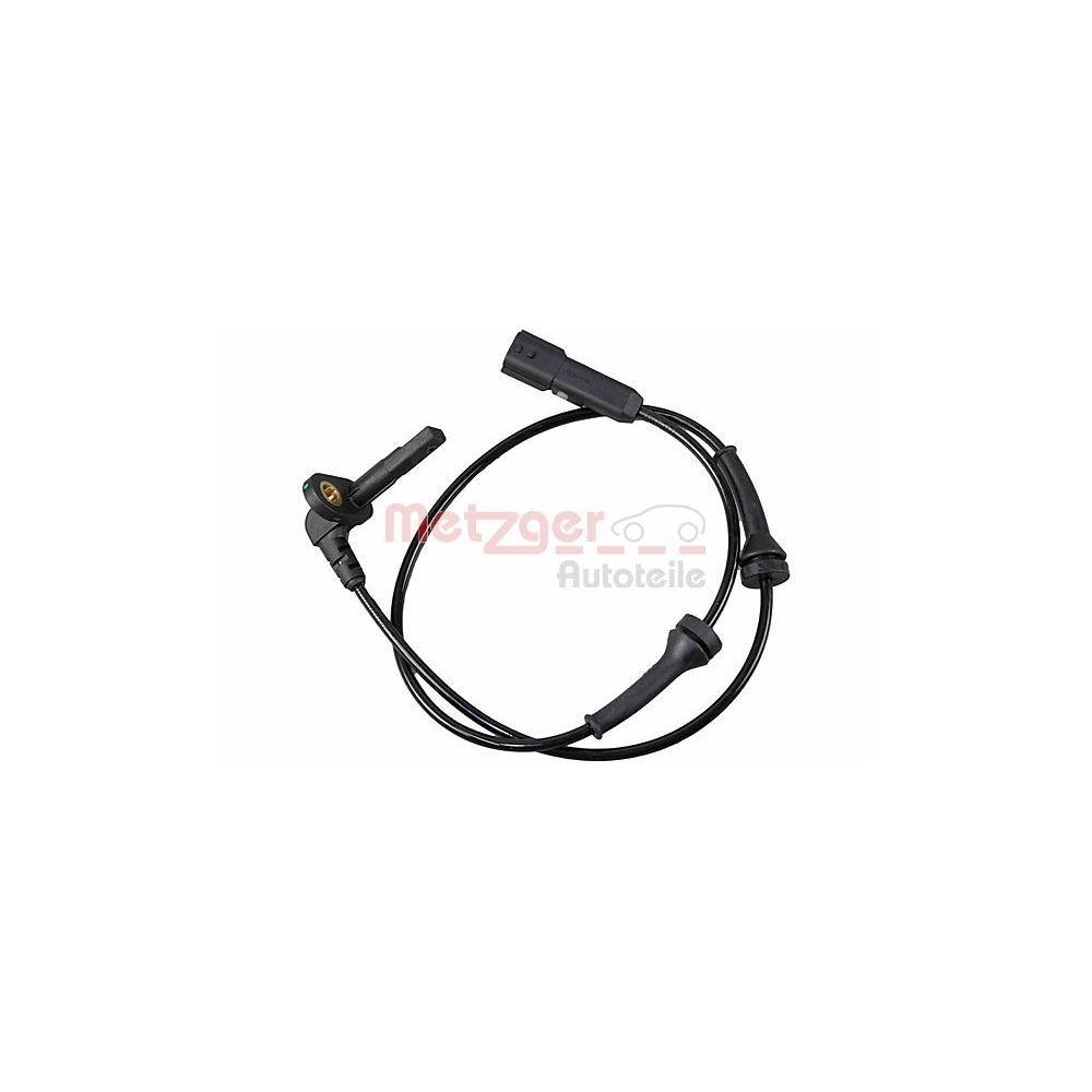 Sensor, Raddrehzahl METZGER 09001202 GREENPARTS f&uuml;r NISSAN OPEL RENAULT