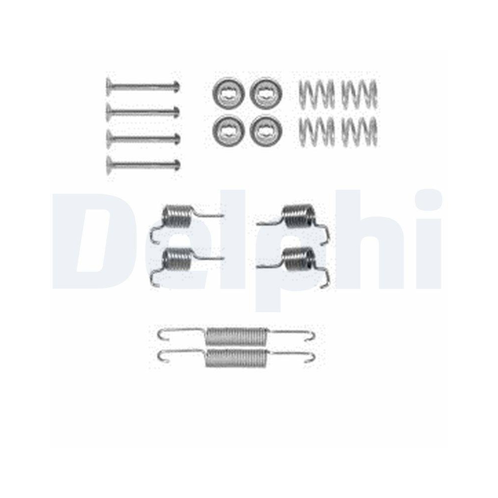 DELPHI LY1372 Zubeh&ouml;rsatz, Bremsbacken f&uuml;r, Hinterachse