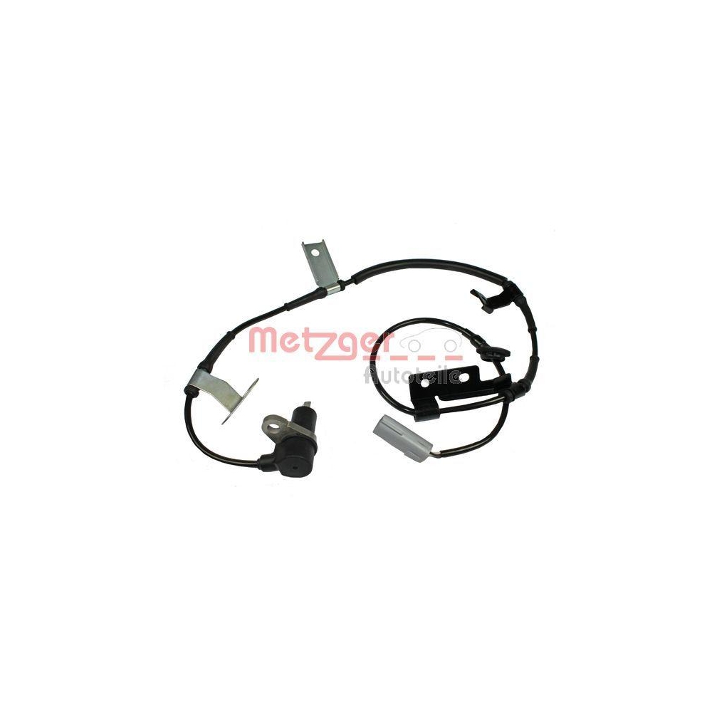 Sensor, Raddrehzahl METZGER 0900714 f&uuml;r MAZDA IKA, Vorderachse links
