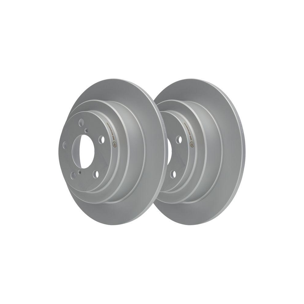 Bremsscheibe ATE 24.0110-0237.1 f&uuml;r SUBARU, Hinterachse