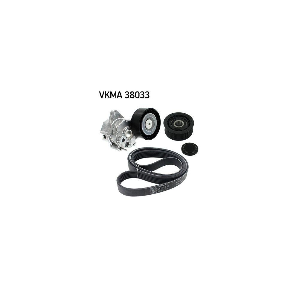 Keilrippenriemensatz SKF VKMA 38033 f&uuml;r AUDI BMW CHRYSLER FIAT LANCIA MAZDA SEAT