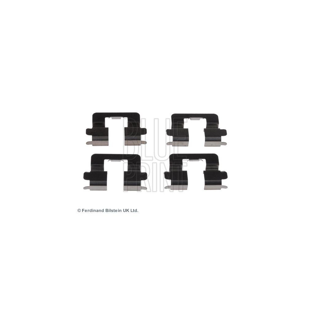 Zubeh&ouml;rsatz, Scheibenbremsbelag BLUE PRINT ADT348608 f&uuml;r, Hinterachse