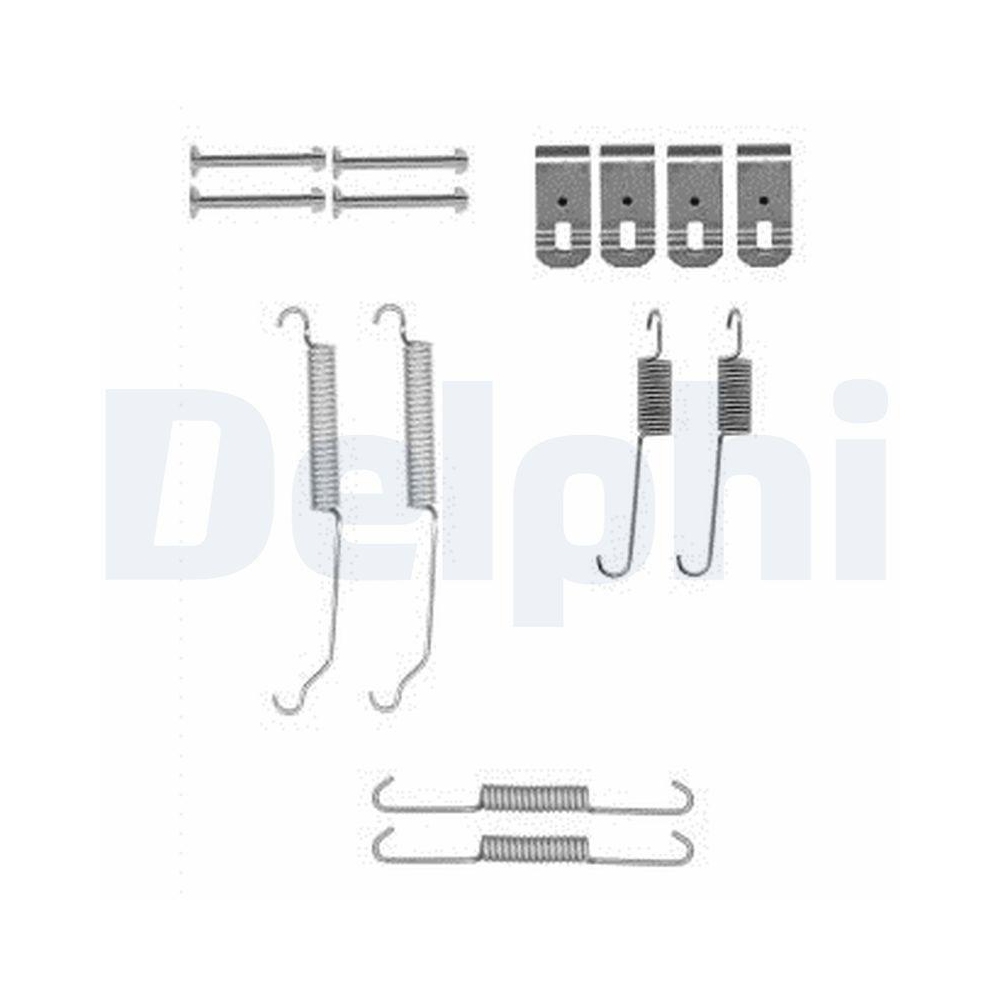 DELPHI LY1374 Zubeh&ouml;rsatz, Bremsbacken f&uuml;r, Hinterachse